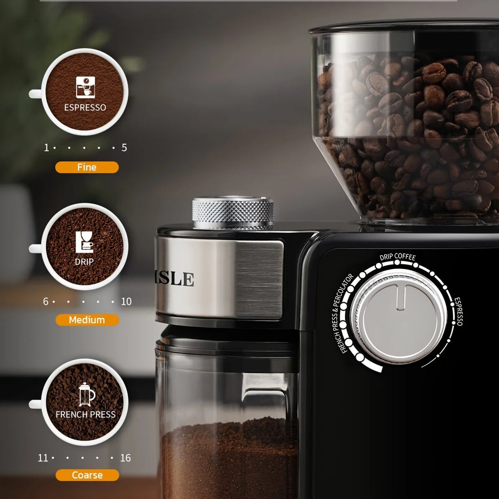 Adjustable Burr Coffee Grinder