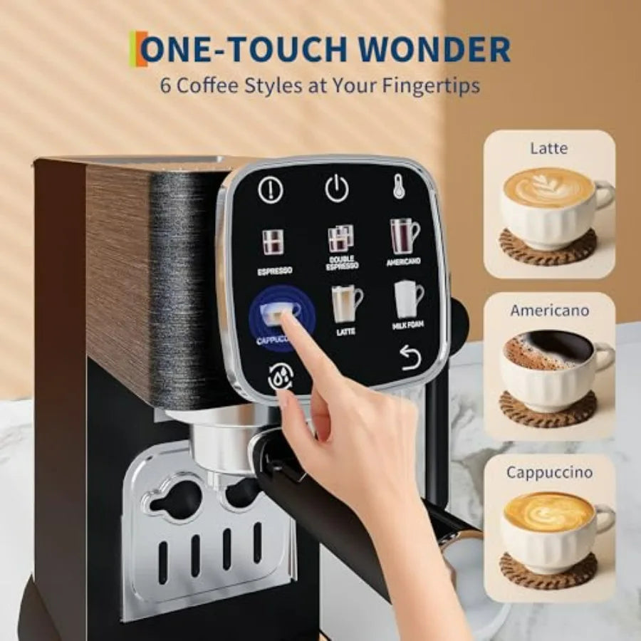 Touchscreen Barista Machine