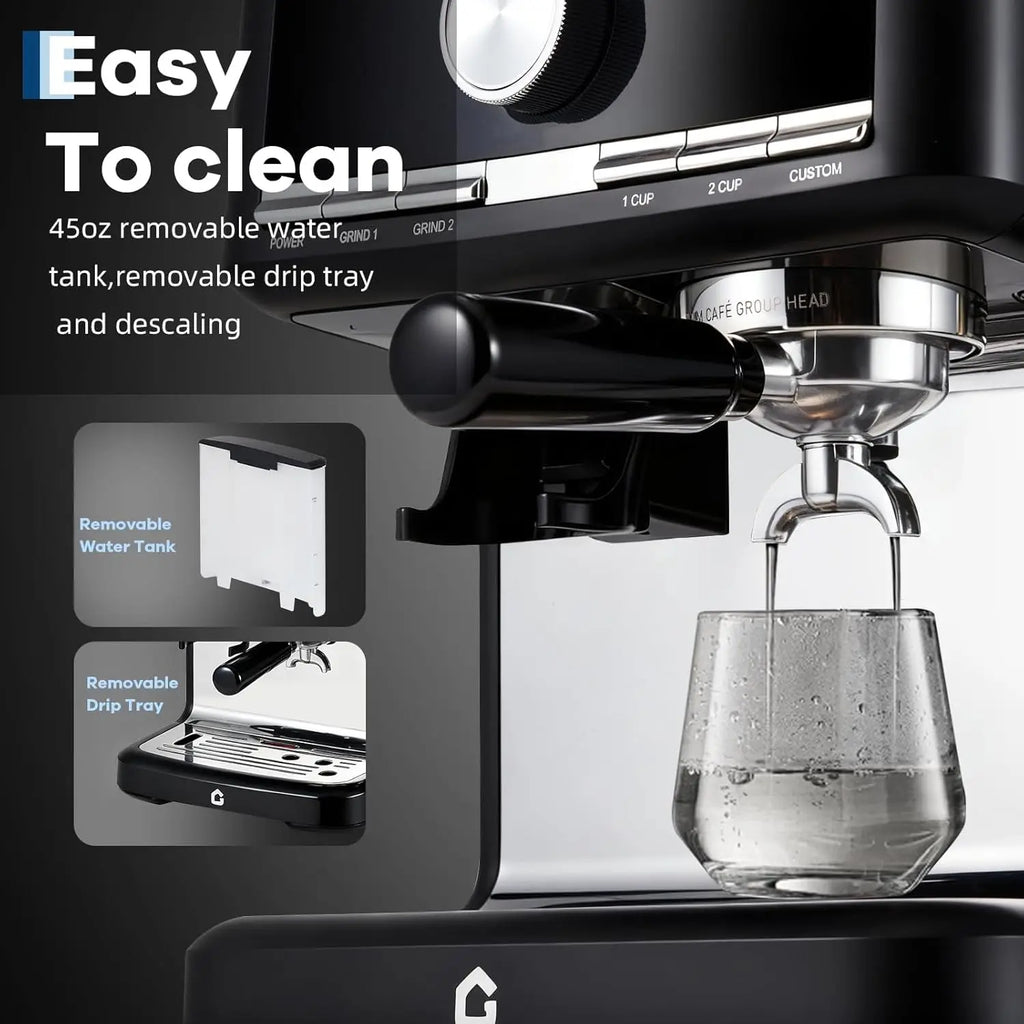 Espresso Machine with Grinder