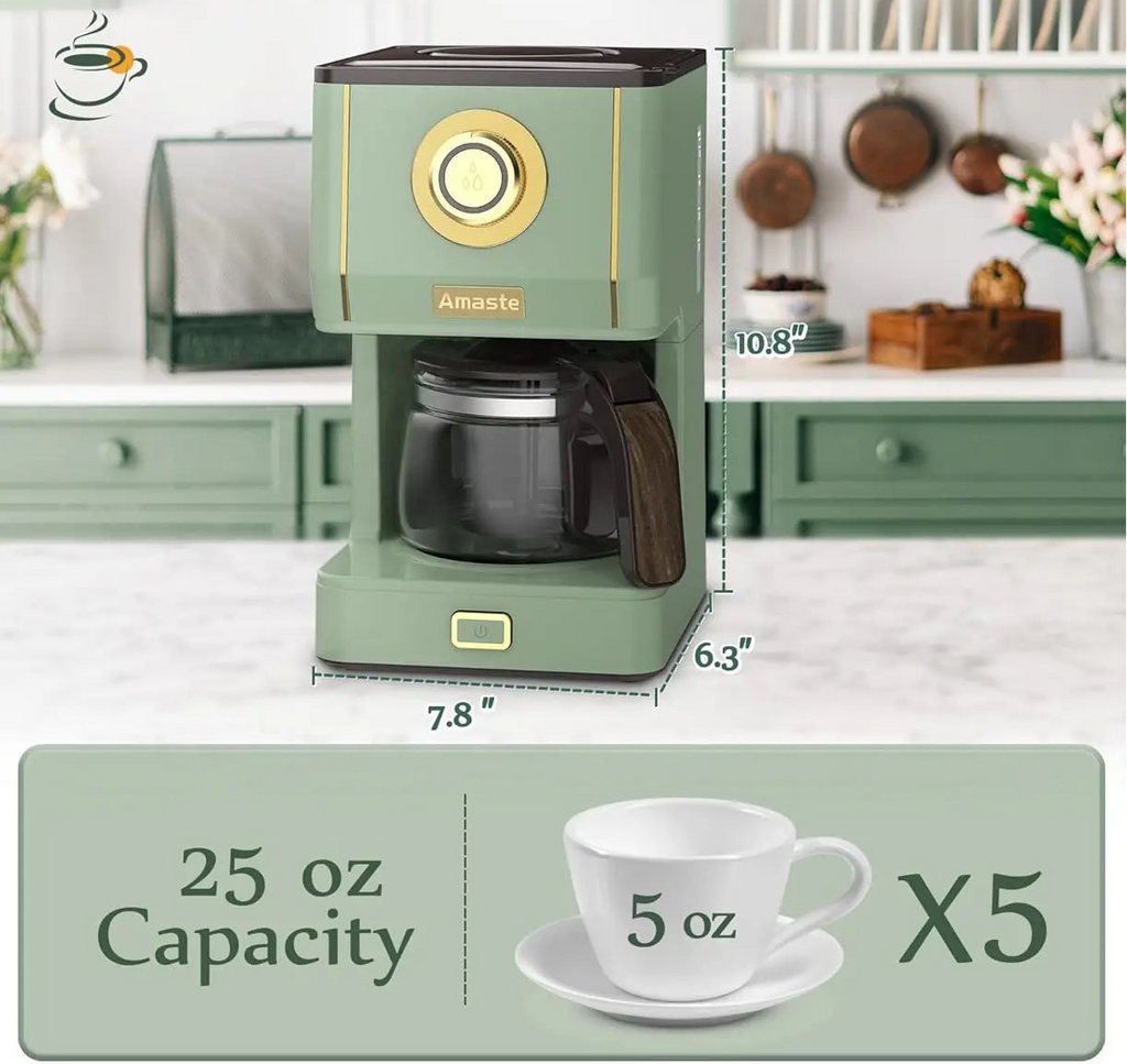 Retro Matcha Drip Machine