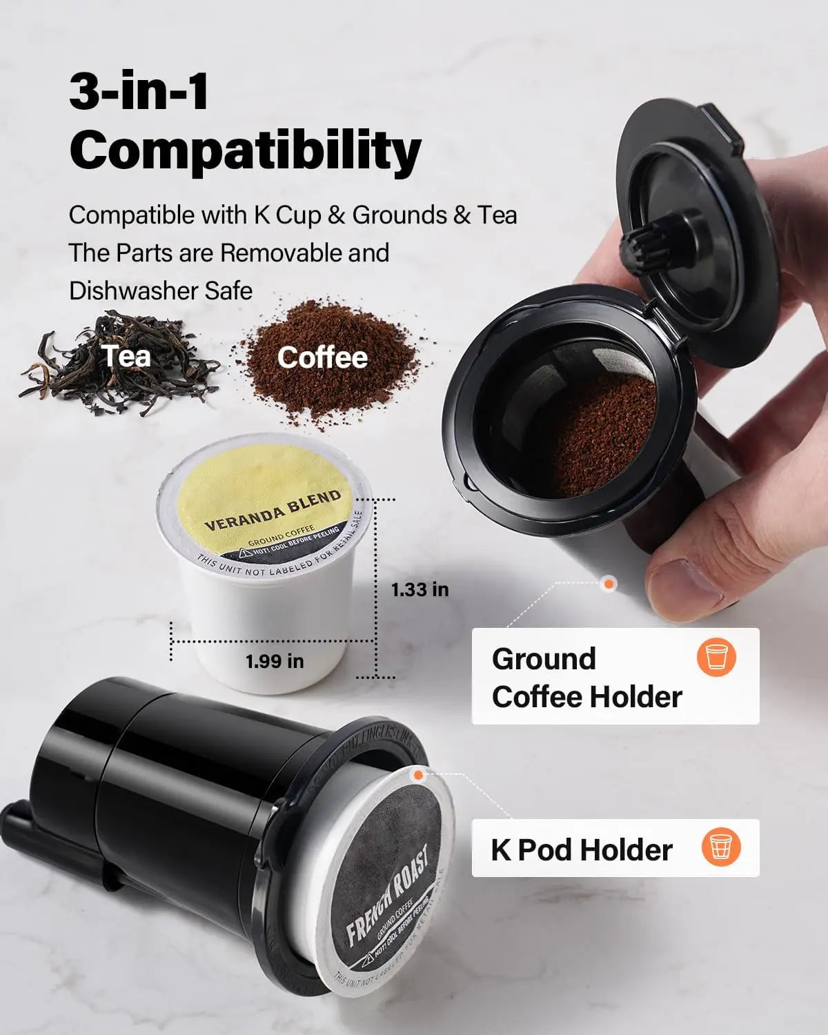 Hot & Iced K-Cup Brewer
