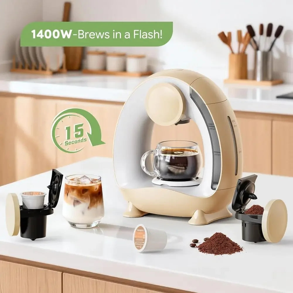 Pod & Grounds Coffee Brewer