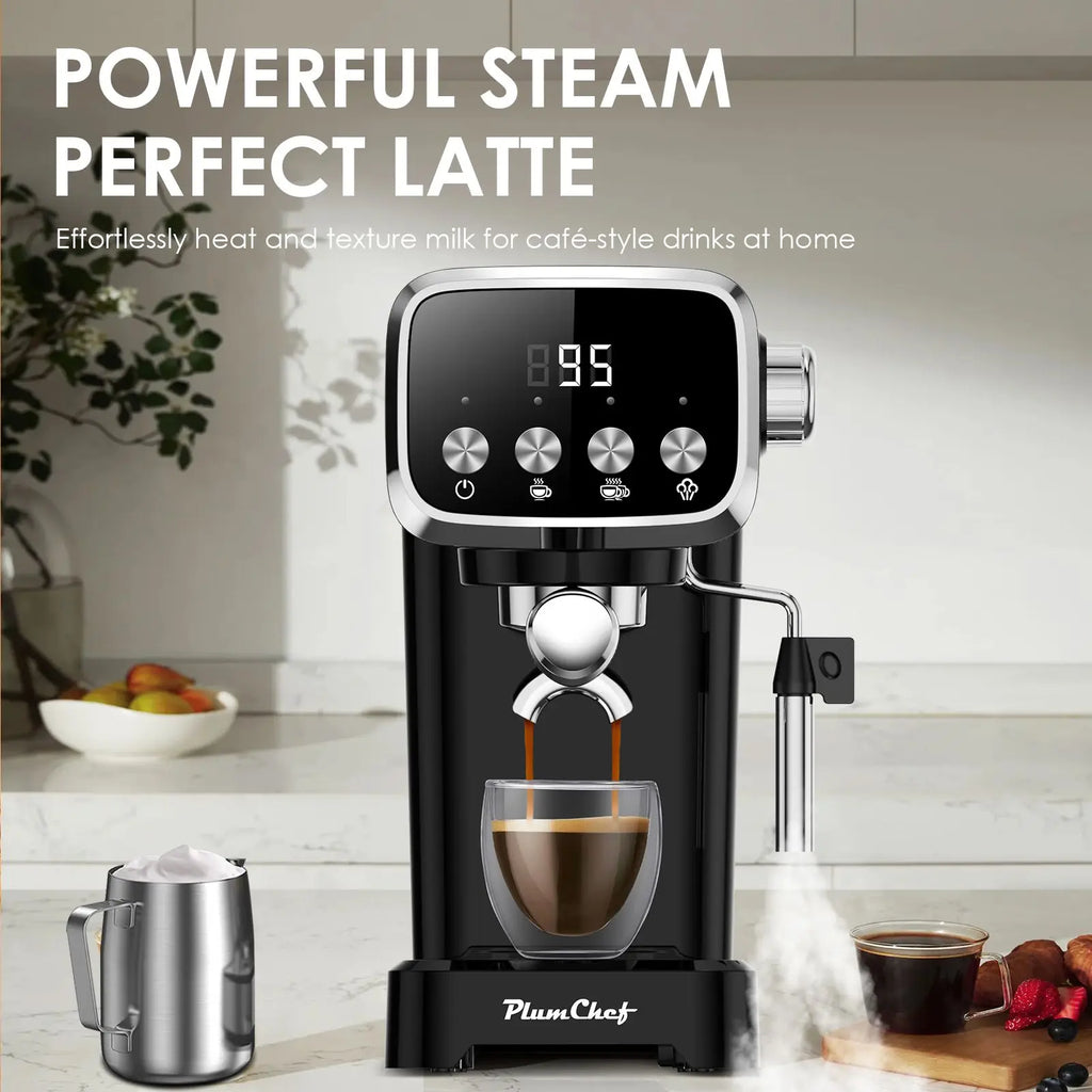 Slim 20-Bar Espresso Machine