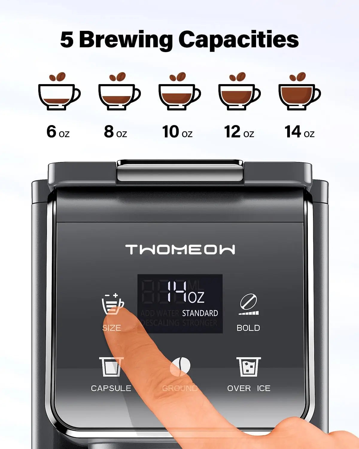 Hot & Iced K-Cup Brewer