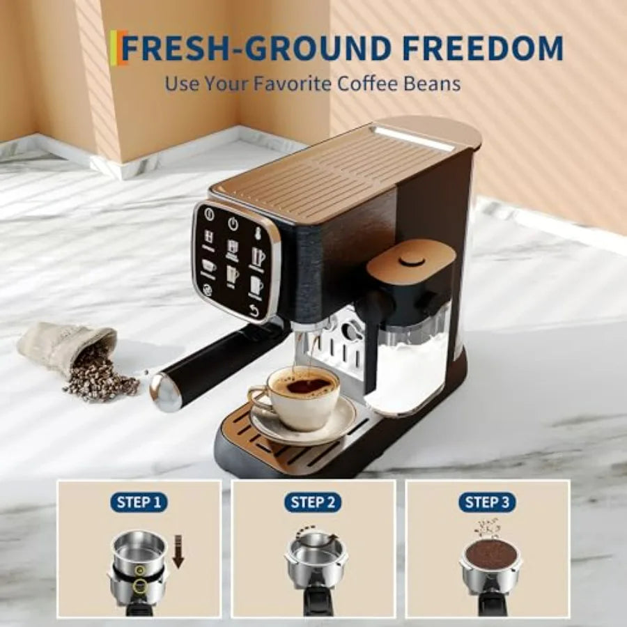 Touchscreen Barista Machine