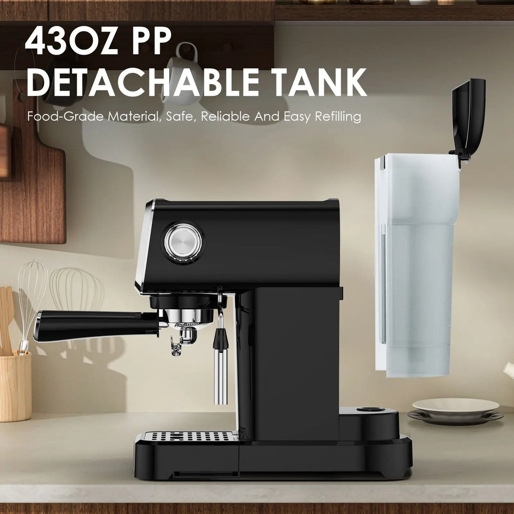 Slim 20-Bar Espresso Machine