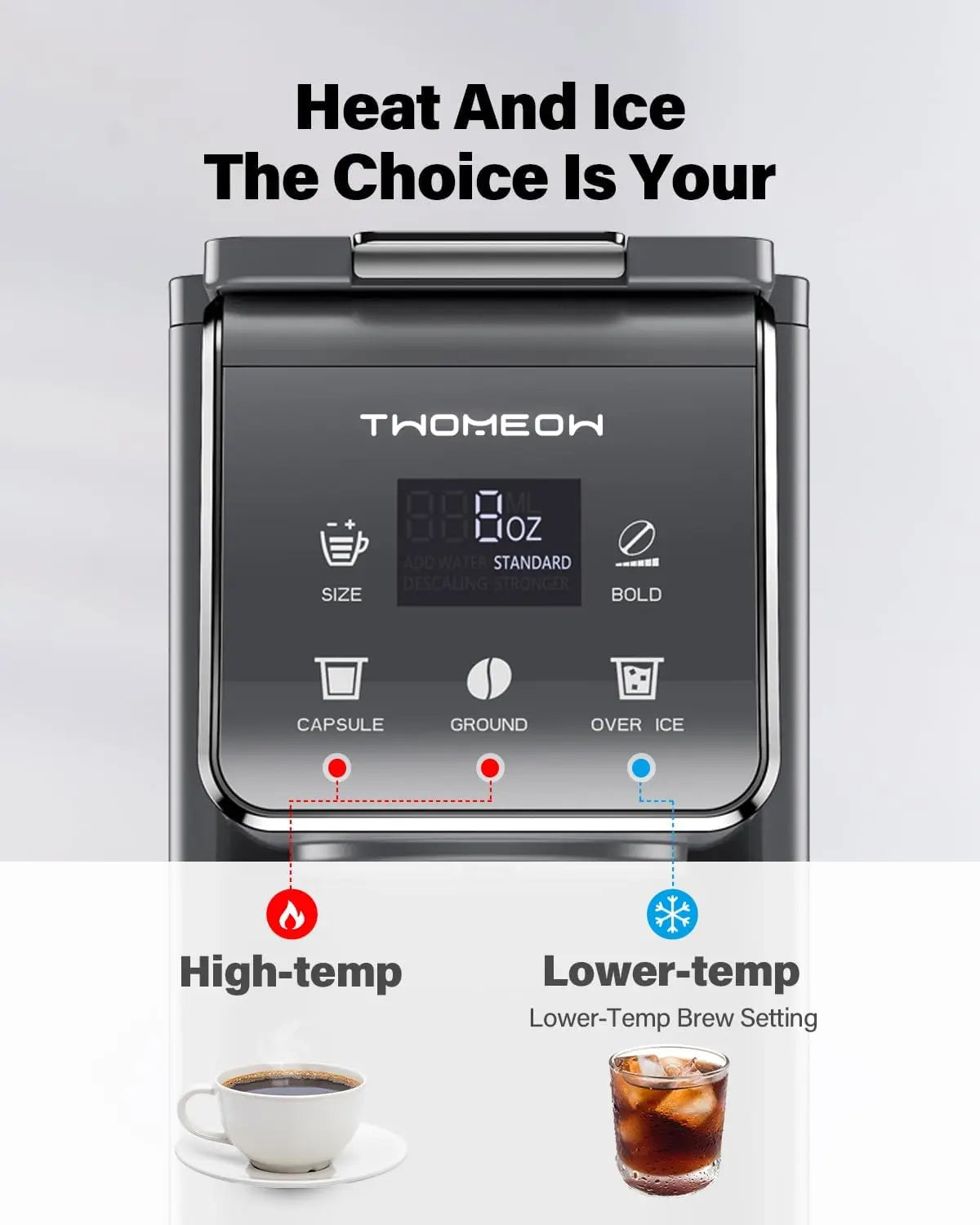 Hot & Iced K-Cup Brewer