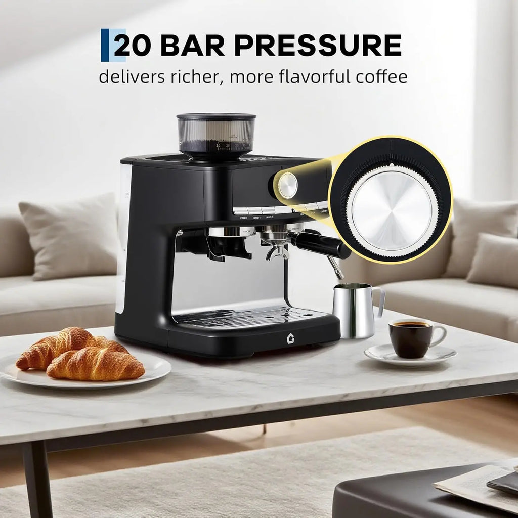 Espresso Machine with Grinder